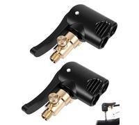 LOZTBUE 2 Piezas Adaptador de Válvula de Coche, Conector de Válvula de Inflado Adaptador, Adaptador de Válvula Francesa, para Bomba de Inflador, Motocicleta, Bicicleta, Coche