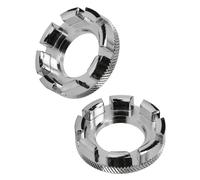 LOZTBUE 2 Piezas Llave para Radios Herramienta para Radios de Bicicleta Tensor de Radios Universal de 8 Vías Tensor de Juntas para Radios de Bicicleta Reparación de Corrección Tamaño de Radios