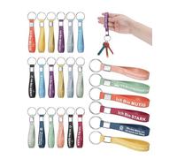 LOZTBUE 24 llaveros motivacionales alemanes, mensajes inspiradores, llaveros de silicona, regalos ánimo con frases para empleados, compañeros trabajo, adolescentes, profesores, llaveros para mujeres.