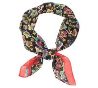 LOZTBUE Elegante bufanda de seda de gasa y satén para señor, Coiffure