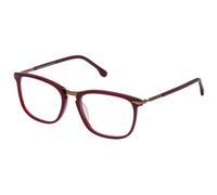 Lozza Hombre Lozza VL4151 COMO 8 09GR Monturas ópticas Acetato Rojo