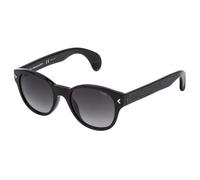 Lozza Unisex Lozza SL1913L MACHO 0BLK Gafas de sol Acetato Negro Gris Pantos Normal Sombreado