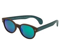 Lozza Unisex Lozza SL1913M MACHO AMPV Gafas de sol Acetato Marrón Gris Redonda Normal Multicapa