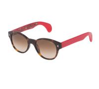Lozza Unisex Lozza SL1913V MACHO 9AJM Gafas de sol Acetato la Habana Marrón Pantos Normal Sombreado