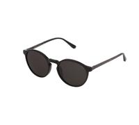 Lozza Unisex Lozza SL4226 - FERRARA 4 0700 Gafas de sol Acetato Negro Gris Redonda Normal