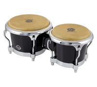 LP Matador - Bongos con fibra de vidrio, color negro, 7 1/4" y 8 5/8"