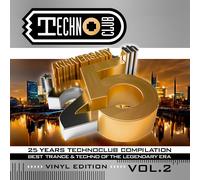 LP 25 Years Techno Club Compilación Vol.2 Von Varios Artistas 2LPs Color Viny