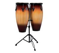 LP Aspire 10" & 11" Congas with Double Stand Vintage Sunburst