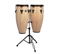 LP Aspire 11" & 12" Congas with Double Stand Natural