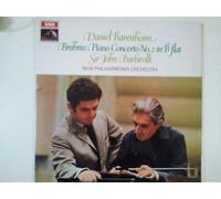 LP BRAHMS piano concerto 2 Barenboim Barbirolli asd2413