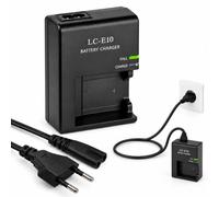 LP-E10 LC-E10 Chargeur de Batterie Rapide pour Canon EOS 4000D 3000D 2000D | pour 1500D 1300D 1200D 1100D Rebel T7/T6/T5/T3 Kiss X50 X70 X80 X90 LC-E10E LC-E10C Accesorio Cámara DSLR