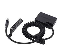 LP-E17 Decodificación Completa, Kit de Fuente de Alimentación con Acoplador de CC Tipo C para Cámara Digital M3 M5 M6 Adaptador de Batería Ficticia Tipo C LPE17 para Cámara