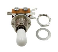 LP Electric Guitar 3 Way Toggle Switch - 5.1cm Metal ABS Pickup Selector Control With 3 Position Rhythm Treble Ring | Anti Slip Guitar Accessory Replacement Part