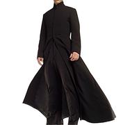 LP-FACON Matrix Neo Keanu Reeves - Gabardina de lana gótica Steampunk, lana., XL