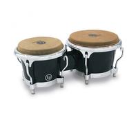 LP Fiberglass Bongos Black Chrome Hardware
