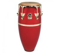 Latin Percussion Conga Galaxy Fiberglass Quinto 11" LP808X-ARG, Arena Rojo Destello, Hardware dorado