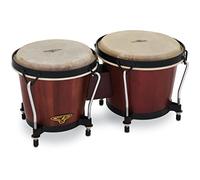 LP Latin Percussion - Bongo Tradicional - 6" y 7"- roble siamés - herrajes negros - madera oscura CP221-DW