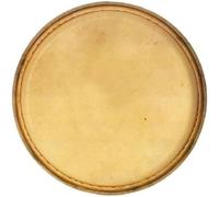 LP Latin Percussion Cabeza de percusión Pandeiro brasileño, para LP3010, LP3010N, LP3012, LP3012-SM; tamaño 10" cabra, natural - LP3908