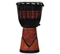LP Latin Percussion Djembe World Beat Wood Art negro/marrón LP713SB
