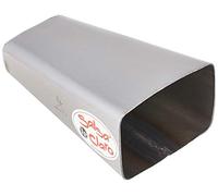 LP Latin Percussion ES-13 - Cencerro salsa con sujeción manual de acero cepillado