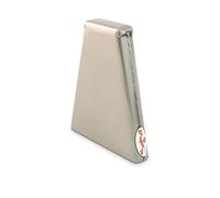 LP Latin Percussion ES-15 - Cencerro salsa con sujeción manual de acero cepillado