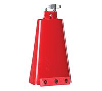 LP Latin Percussion LP008CS - Cencerro con abrazadera en v de sujeción | Jenigor - Protector de bordes con bloqueo de memoria Vice Mount grabado, color rojo