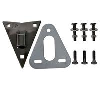LP Latin Percussion Placa lateral Conga Galaxy y paladio níquel cepillado, LP974-BN