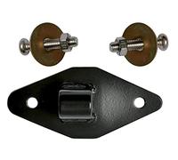 LP Latin Percussion Placa lateral Conga Rhombus CP636, CP640; Santana World Beat S220, fibra de vidrio negro, pintura en polvo CP636SP