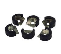 LP Latin Percussion Protectores de Concha Conga 3/8" agujero, cromo [6pcs] LP628G-C