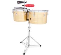 LP Latin Percussion Timbales Tito Puente Thunder Timbs Latón LP258-B