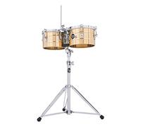 LP Latin Percussion Timbales Tito Puente Timbalitos Bronce 9 1/4" + 10 1/4" LP272-BZ