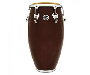 LP Matador Wood 12 1/2 Tumba Dark Brown Chrome Hardware