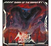 LP-NIGHT COBRA-DAWN OF THE SERPENT -RED/BONE-