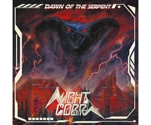 LP-NIGHT COBRA-DAWN OF THE SERPENT -RED/BONE-