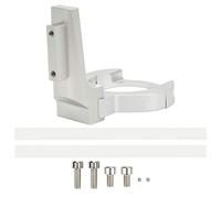 LP -portabicicletas plegable, soporte delantero de aleación de aluminio, bloque portador delantero para K3 PLUS (Plata)