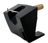 LP Record Stylus Aguja de repuesto, aguja de repuesto para tocadiscos de vinilo, aguja de repuesto para lápiz capacitivo de disco LP para Stanton 505 500 MkII V3 (negro)