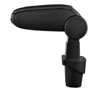 LP Trade Apoyabrazos Central Caddy 3 4 2K 2C SA | Accesorio para consola de almacenamiento y reposamanos con compartimento organizador | Pieza separada para el interior del coche | Tela negra