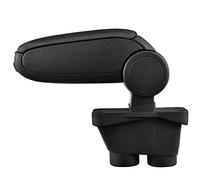 LP Trade Apoyabrazos Central para 208 I | Accesorio para consola de almacenamiento y reposamanos con compartimento organizador | Pieza separada para el interior del coche | Tela negra