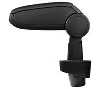 LP Trade Apoyabrazos Central para Clio 3 III | Accesorio de consola de almacenamiento y reposamanos con compartimento organizador | Pieza separada de interior del coche | Tela negra