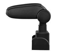 LP Trade Reposabrazos Central para Zafira A | Accesorio de consola de almacenamiento y reposamanos con compartimento organizador | Pieza de interior de coche | Tela negra