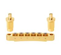 LP Tune-O-Matic - Sillín para guitarra con cierre de clip para Les Paul, SG, ES, Dot, Bigsby Gold