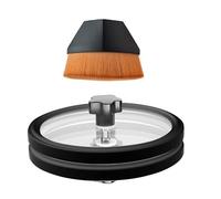 LP Vinilo Record Label Sparer - Protector de vinilo para limpieza de discos, protector de discos para mantenimiento de tensiones de discos (12 pulgadas, protección impermeable negra, incluye en