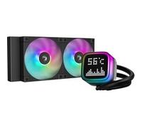 Deepcool LP240 Kit de Refrigeración Líquida ARGB 240mm LCD Negro