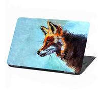 Lp35 Beautiful Fox - Película Adhesiva de Vinilo para Ordenador portátil (13-14"), diseño de Fox