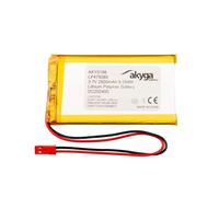 LP475085 - Batería de polímero de Litio (3,7 V, 2500 mAh, polímero de Litio, AKYGA AKY0156, PCM JST, Conector de 2,54, 15 cm)