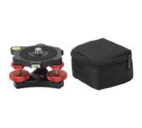 LP64 C TR Head Base, Wheel Base for Macro Panoramic Photography, Aluminum y C with 3 Built in Bubble s, Angle