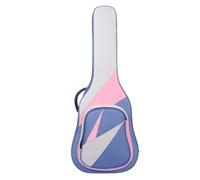 LPACXBYD Bolsa de Guitarra Oxford de 41" y 40" de Grosor con Almohadilla Gruesa, Mochila portátil for Guitarra para Guitarra Clásica(Pink)