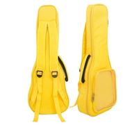 LPACXBYD Bolsa de Tela Oxford for Ukelele de 23 Pulgadas, Accesorios y Piezas Esenciales for Principiantes para Guitarra Clásica(Yellow)