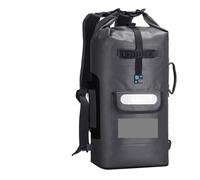 LPACXBYD Bolsa Impermeable Seca Bolsa Impermeable for Mujeres y Hombres, Mochila Seca for Deportes, Kayak, Playa, canotaje, barranquismo(Black,30L)