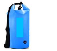 LPACXBYD Bolsa Impermeable Seca Juego de 3 Bolsas secas Impermeables, ultraligeras, Selladas, con Correa Hombro Desmontable y riñonera for teléfono Pantalla táctil(Blue 10L)